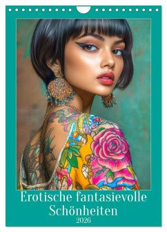 Erotische fantasievolle Schönheiten (Wandkalender 2026 DIN A4 hoch), CALVENDO Monatskalender