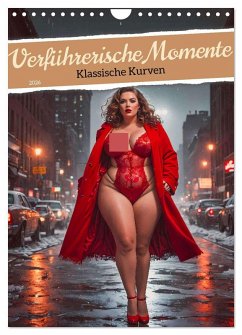 Cover Verführerische Momente - Klassische Kurven (Wandkalender 2026 DIN A4 hoch), CALVENDO Monatskalender
