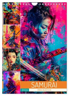 Samurai - Onna Bugeisha (Wandkalender 2026 DIN A4 hoch), CALVENDO Monatskalender Samurai - Onna Bugeisha (Wandkalender 2026 DIN A4 hoch), CALVENDO Monatskalender