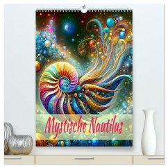 Mystische Nautilus (hochwertiger Premium Wandkalender 2026 DIN A2 hoch), Kunstdruck in Hochglanz Mystische Nautilus (hochwertiger Premium Wandkalender 2026 DIN A2 hoch), Kunstdruck in Hochglanz