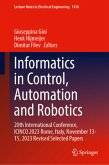 Informatics in Control, Automation and Robotics Informatics in Control, Automation and Robotics