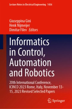 Cover Informatics in Control, Automation and Robotics