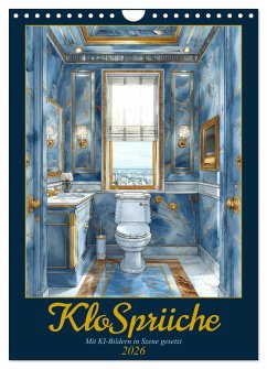 Cover Klosprüche (Wandkalender 2026 DIN A4 hoch), CALVENDO Monatskalender