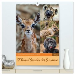 Cover Kleine Wunder der Savanne (hochwertiger Premium Wandkalender 2026 DIN A2 hoch), Kunstdruck in Hochglanz