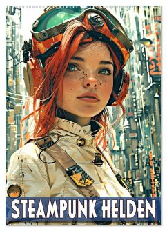 Steampunk Helden (Wandkalender 2026 DIN A2 hoch), CALVENDO Monatskalender Steampunk Helden (Wandkalender 2026 DIN A2 hoch), CALVENDO Monatskalender