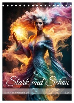 Cover Stark und Schön Facetten der Weiblichkeit (Tischkalender 2026 DIN A5 hoch), CALVENDO Monatskalender