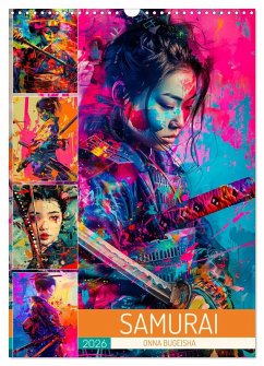 Samurai - Onna Bugeisha (Wandkalender 2026 DIN A3 hoch), CALVENDO Monatskalender Samurai - Onna Bugeisha (Wandkalender 2026 DIN A3 hoch), CALVENDO Monatskalender