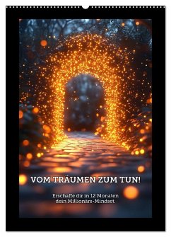 Cover Vom Träumen zum Tun! - Erschaffe dir in 12 Monaten dein Millionärs-Mindset. (Wandkalender 2026 DIN A2 hoch), CALVENDO Monatskalender