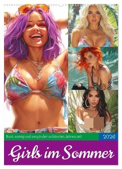 Girls im Sommer. Bunt, sonnig und sexy in der schönsten Jahreszeit (Wandkalender 2026 DIN A2 hoch), CALVENDO Monatskalender Girls im Sommer. Bunt, sonnig und sexy in der schönsten Jahreszeit (Wandkalender 2026 DIN A2 hoch), CALVENDO Monatskalender