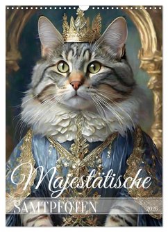 Majestätische Samtpfoten (Wandkalender 2026 DIN A3 hoch), CALVENDO Monatskalender