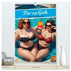 Cover Pin-up Girls - Dralle Schönheiten (hochwertiger Premium Wandkalender 2026 DIN A2 hoch), Kunstdruck in Hochglanz