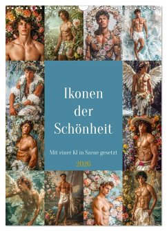 Cover Ikonen der Schönheit (Wandkalender 2026 DIN A3 hoch), CALVENDO Monatskalender