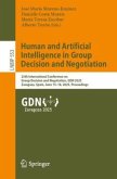Human and Artificial Intelligence in Group Decision and Negotiation Human and Artificial Intelligence in Group Decision and Negotiation