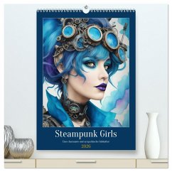 Steam-Punk-Girls - Eine charmante und sympathische Subkultur (hochwertiger Premium Wandkalender 2026 DIN A2 hoch), Kunstdruck in Hochglanz Steam-Punk-Girls - Eine charmante und sympathische Subkultur (hochwertiger Premium Wandkalender 2026 DIN A2 hoch), Kunstdruck in Hochglanz