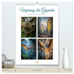 Cover Ursprung der Giganten (hochwertiger Premium Wandkalender 2026 DIN A2 hoch), Kunstdruck in Hochglanz