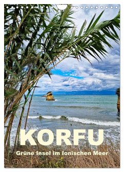 Cover Korfu Grüne Insel im Ionischen Meer (Wandkalender 2026 DIN A4 hoch), CALVENDO Monatskalender