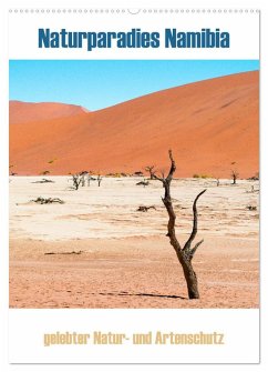 Cover Naturparadies Namibia (Wandkalender 2026 DIN A2 hoch), CALVENDO Monatskalender