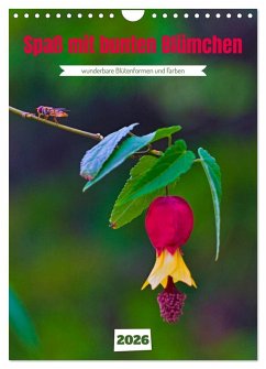 Cover Spaß mit bunten Blümchen (Wandkalender 2026 DIN A4 hoch), CALVENDO Monatskalender