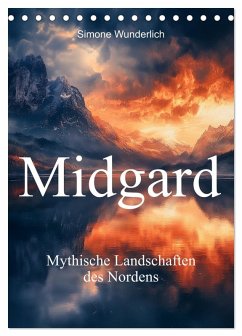 Cover Midgard - Mythische Landschaften des Nordens (Tischkalender 2026 DIN A5 hoch), CALVENDO Monatskalender