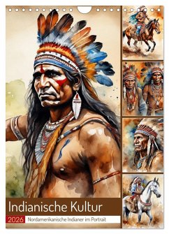 Cover Indianische Kultur (Wandkalender 2026 DIN A4 hoch), CALVENDO Monatskalender