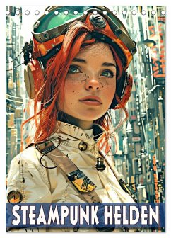Steampunk Helden (Tischkalender 2026 DIN A5 hoch), CALVENDO Monatskalender Steampunk Helden (Tischkalender 2026 DIN A5 hoch), CALVENDO Monatskalender