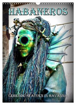 Cover HABANEROS - Lebende Statuen in Havanna (Wandkalender 2026 DIN A3 hoch), CALVENDO Monatskalender