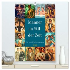 Cover Männer im Stil der Zeit (hochwertiger Premium Wandkalender 2026 DIN A2 hoch), Kunstdruck in Hochglanz