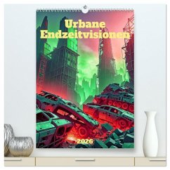 Urbane Endzeitvisionen (hochwertiger Premium Wandkalender 2026 DIN A2 hoch), Kunstdruck in Hochglanz Urbane Endzeitvisionen (hochwertiger Premium Wandkalender 2026 DIN A2 hoch), Kunstdruck in Hochglanz