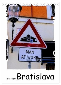 Ein Tag in Bratislava (Tischkalender 2026 DIN A5 hoch), CALVENDO Monatskalender