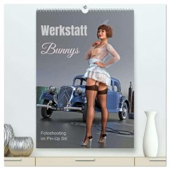 Cover Werkstatt Bunnys (hochwertiger Premium Wandkalender 2026 DIN A2 hoch), Kunstdruck in Hochglanz
