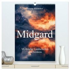Midgard - Mythische Landschaften des Nordens (hochwertiger Premium Wandkalender 2026 DIN A2 hoch), Kunstdruck in Hochglanz Midgard - Mythische Landschaften des Nordens (hochwertiger Premium Wandkalender 2026 DIN A2 hoch), Kunstdruck in Hochglanz