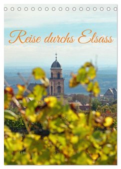 Cover Reise durchs Elsass (Tischkalender 2026 DIN A5 hoch), CALVENDO Monatskalender