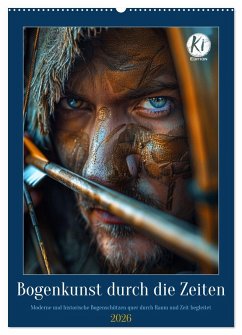 Bogenkunst durch die Zeiten (Wandkalender 2026 DIN A2 hoch), CALVENDO Monatskalender