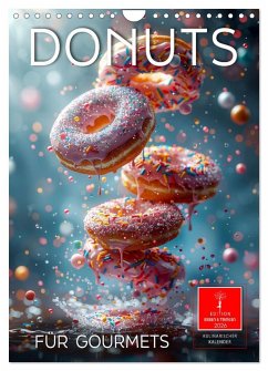 Donuts für Gourmets (Wandkalender 2026 DIN A4 hoch), CALVENDO Monatskalender Cover Donuts für Gourmets (Wandkalender 2026 DIN A4 hoch), CALVENDO Monatskalender