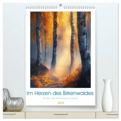 Cover Im Herzen des Birkenwaldes (hochwertiger Premium Wandkalender 2026 DIN A2 hoch), Kunstdruck in Hochglanz