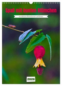 Cover Spaß mit bunten Blümchen (Wandkalender 2026 DIN A3 hoch), CALVENDO Monatskalender