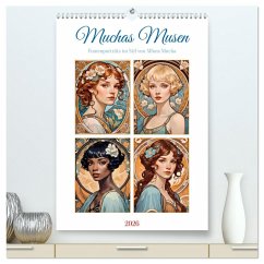 Muchas Musen (hochwertiger Premium Wandkalender 2026 DIN A2 hoch), Kunstdruck in Hochglanz