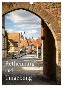 Rothenburg und Umgebung (Wandkalender 2026 DIN A3 hoch), CALVENDO Monatskalender