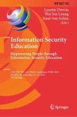 Information Security Education. Empowering People through Information Security Education Information Security Education. Empowering People through Information Security Education
