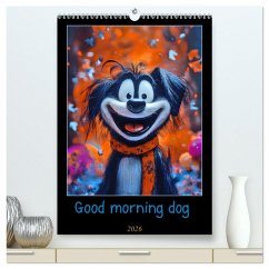 Cover Good morning dog (hochwertiger Premium Wandkalender 2026 DIN A2 hoch), Kunstdruck in Hochglanz