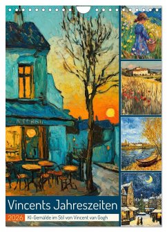Vincents Jahreszeiten (Wandkalender 2026 DIN A4 hoch), CALVENDO Monatskalender Cover Vincents Jahreszeiten (Wandkalender 2026 DIN A4 hoch), CALVENDO Monatskalender
