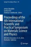 Proceedings of the 4th International Scientific and Practical Symposium on Materials Science and Physics Proceedings of the 4th International Scientific and Practical Symposium on Materials Science and Physics