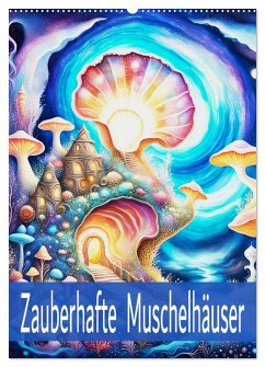 Zauberhafte Muschelhäuser (Wandkalender 2026 DIN A2 hoch), CALVENDO Monatskalender Zauberhafte Muschelhäuser (Wandkalender 2026 DIN A2 hoch), CALVENDO Monatskalender