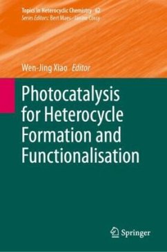 Cover Photocatalysis for Heterocycle Formation and Functionalisation