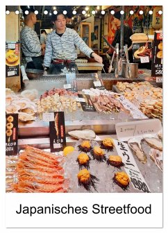 Japanisches Streetfood (Tischkalender 2026 DIN A5 hoch), CALVENDO Monatskalender Japanisches Streetfood (Tischkalender 2026 DIN A5 hoch), CALVENDO Monatskalender