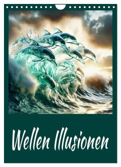 Wellen Illusionen (Wandkalender 2026 DIN A4 hoch), CALVENDO Monatskalender Wellen Illusionen (Wandkalender 2026 DIN A4 hoch), CALVENDO Monatskalender
