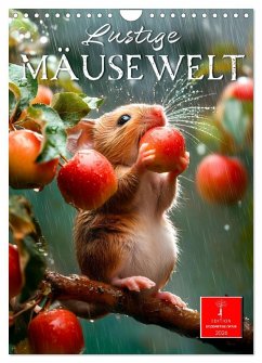 Cover Lustige Mäusewelt (Wandkalender 2026 DIN A4 hoch), CALVENDO Monatskalender