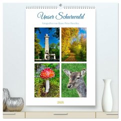 Unser Schurwald (hochwertiger Premium Wandkalender 2026 DIN A2 hoch), Kunstdruck in Hochglanz