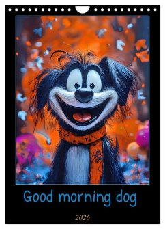Cover Good morning dog (Wandkalender 2026 DIN A4 hoch), CALVENDO Monatskalender
