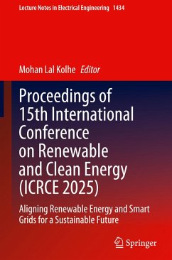 Cover Proceedings of 15th International Conference on Renewable and Clean Energy (ICRCE 2025)